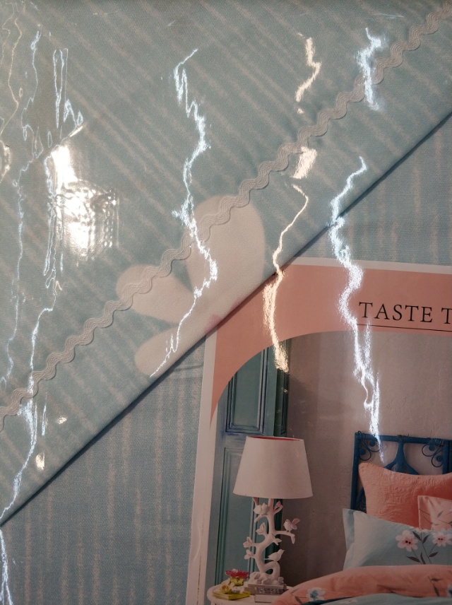 初夏床上四件套 纯棉双人床上用品 加厚包边被套细节图