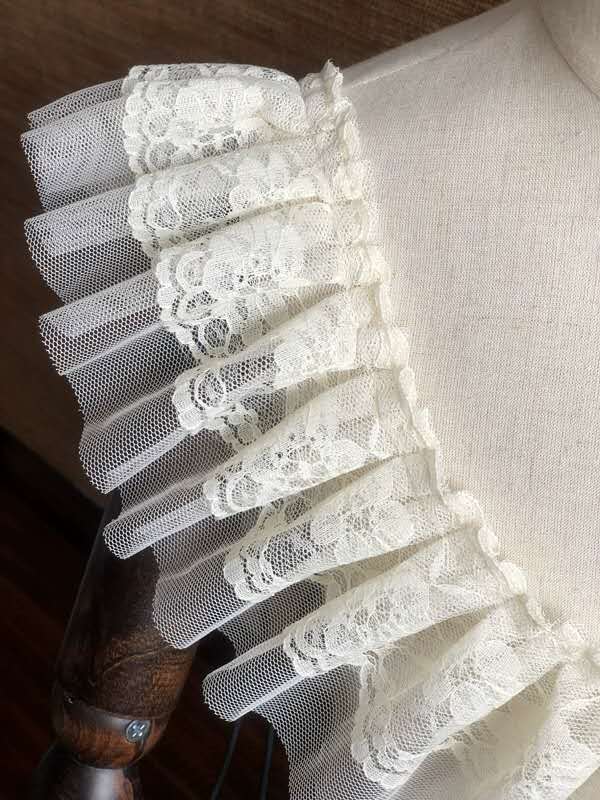 All Cotton Lace Hollow Lace Fabric Handmade Diy Accessories Lace Clothing Pure Cotton Lace Lace Accessories Specification drawing