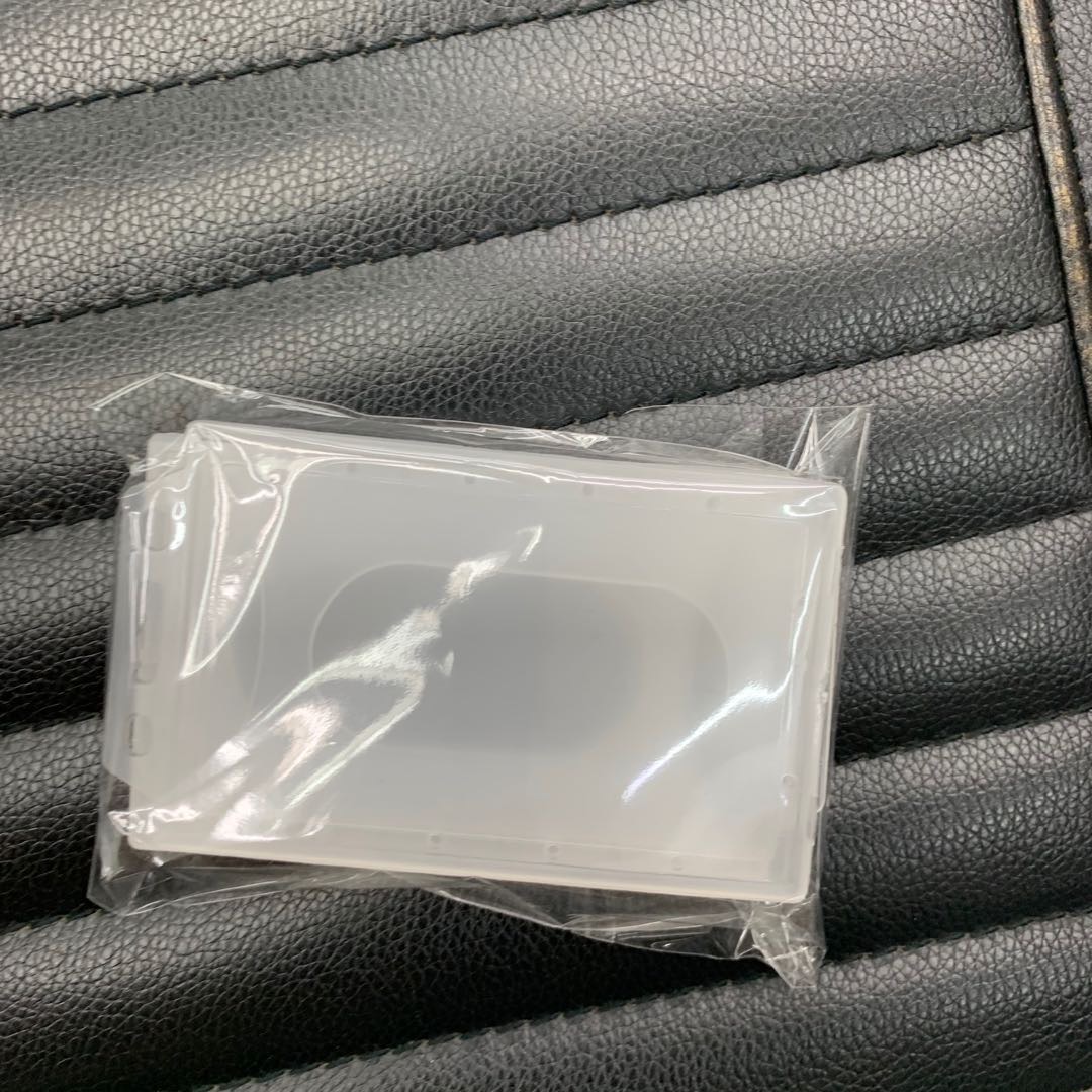 Frosted plastic bus card holders, access control card holders and ic card holders