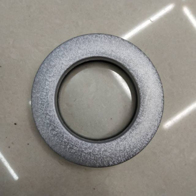 Close-up of nanocoil buckle mechanism showing internal coil structure