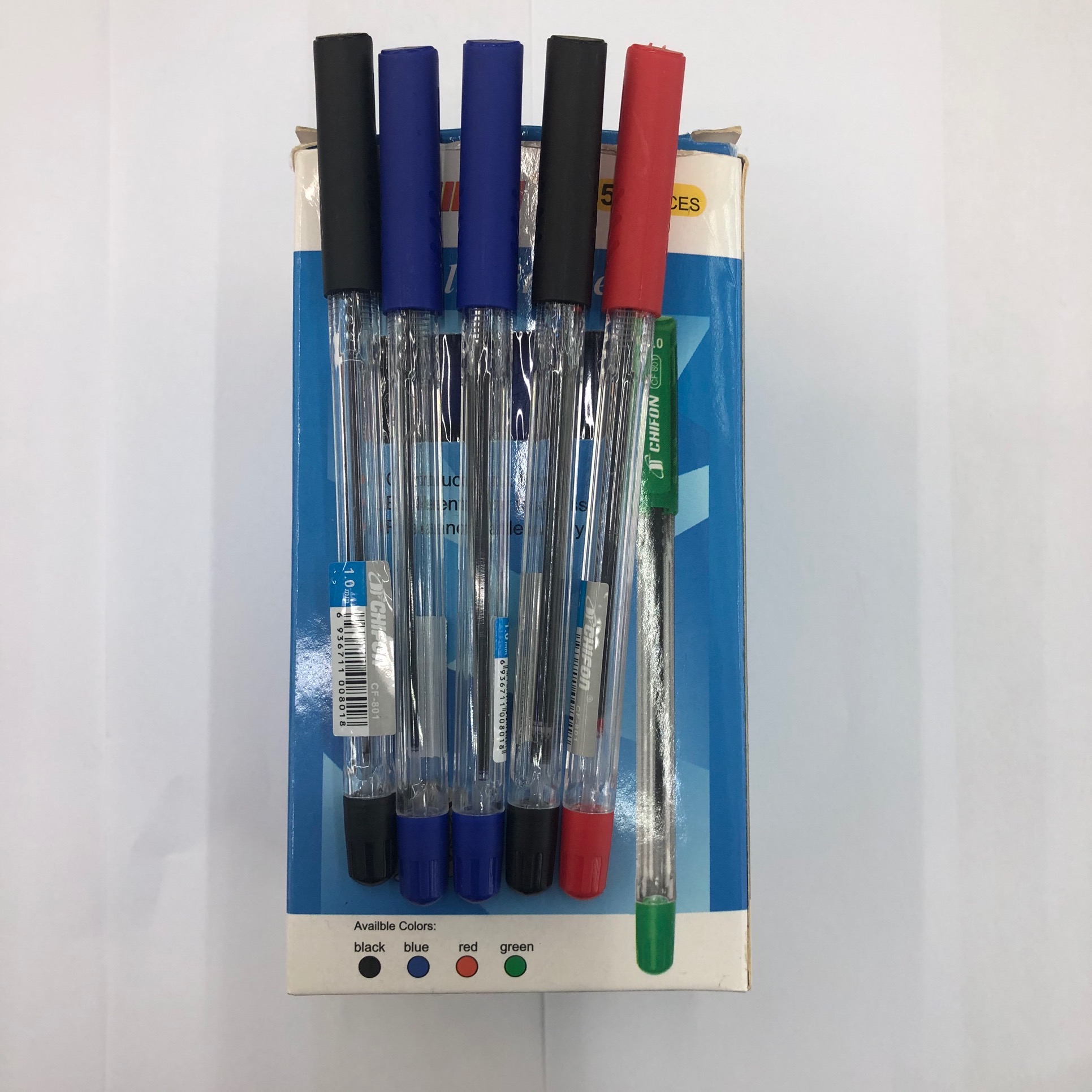 Ballpoint pen oil pen 1.0 head imported ink office thumbnail
