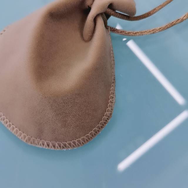 Factory direct sales of nylon fabric jewelry bags, high-end jewelry boxes, necklace boxes and earring boxes details Picture