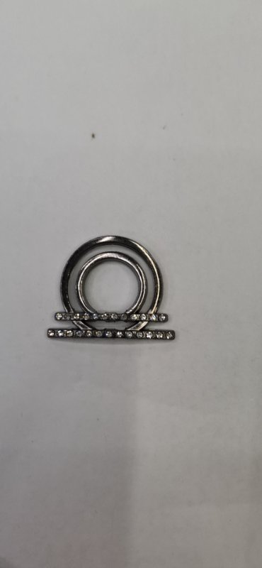 Buttons High-Grade Metal Pants Hook Button Pants Hook Collar Hook Wind Buckle Invisible Buckle Buckle Specification drawing
