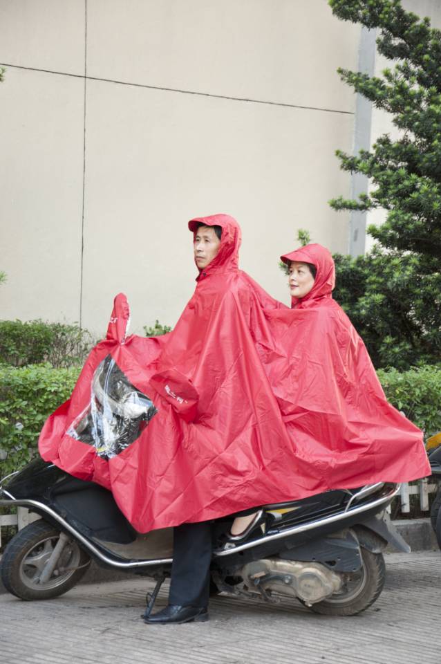 雨衣/儿童雨衣/雨衣环保eva/一次性雨衣/儿童连体雨衣产品图