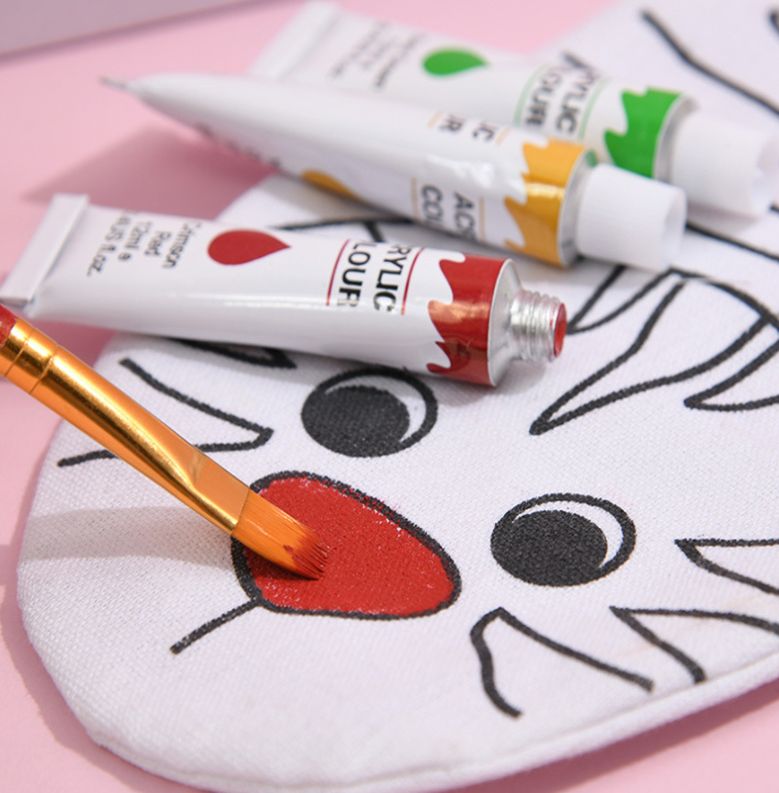 12色12ML铝管套装儿童DIY绘画美术颜料