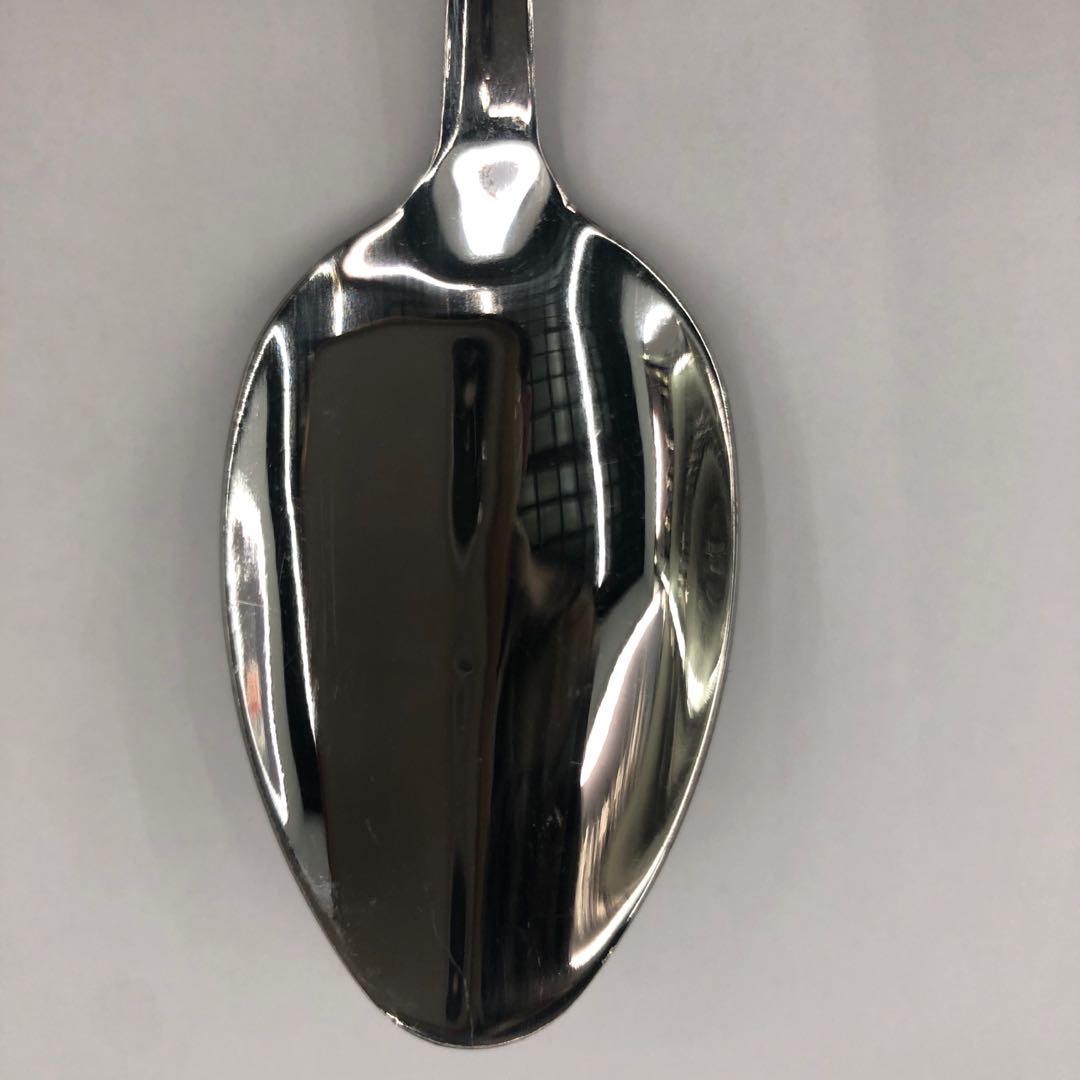 Stainless steel spoon, Korean rice spoon, spoon, watermelon long-handled spoon details Picture