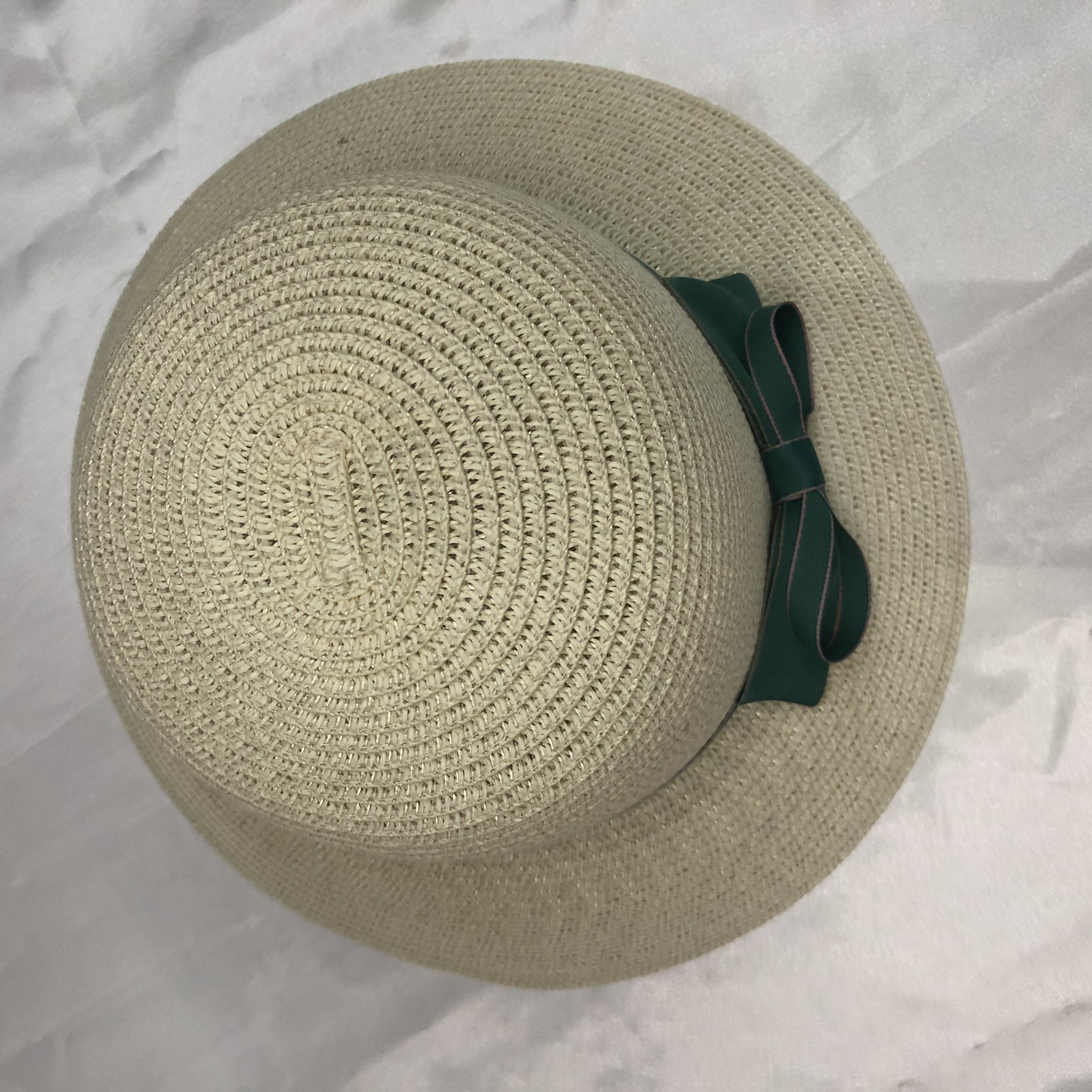 Japanese Straw Hat Female Summer Sun Li The Same Pot Hat Small Fresh Art Fisherman Hat Sunshade Hat Dome Hat details Picture