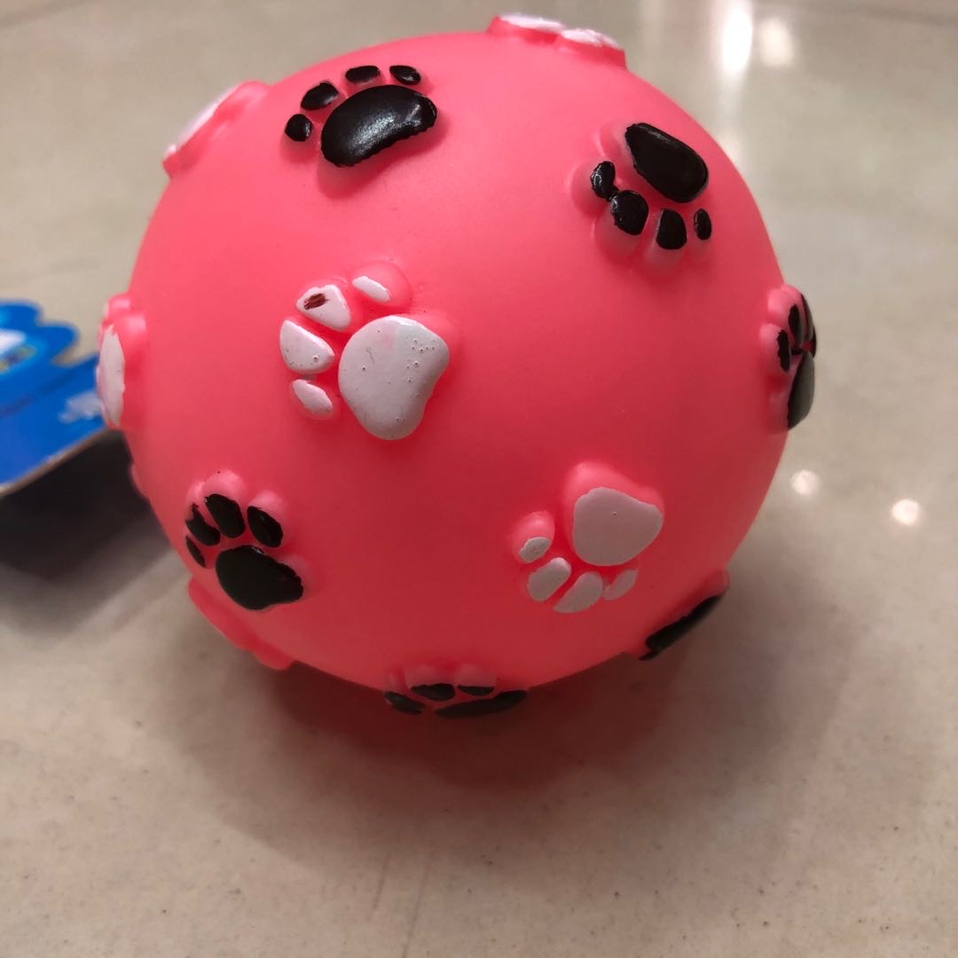 宠物玩具狗狗训练球印花球小猫玩具安抚玩具详情图3