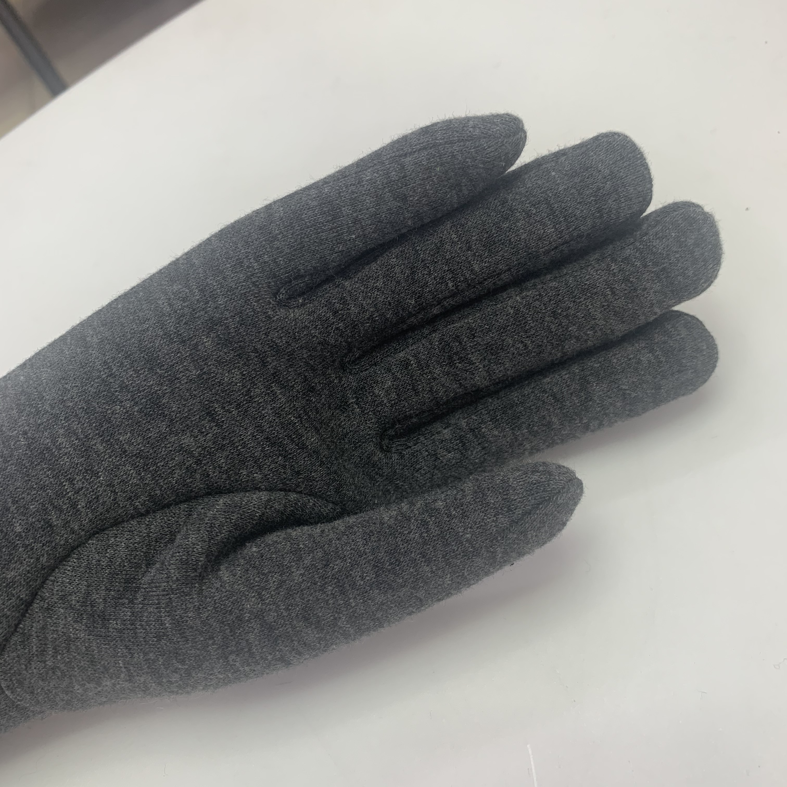 Spring And Autumn Wool Thin Can Be Five Fingers Outdoor Riding Warm Korean Version Students Can Match Touch Screen Gloves In Winter Specification drawing