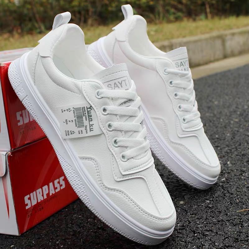 Explosive 2023 Spring New Board Shoes Comfortable And Breathable Leather Casual Shoes Sneakers Fashion Shoes All Match
