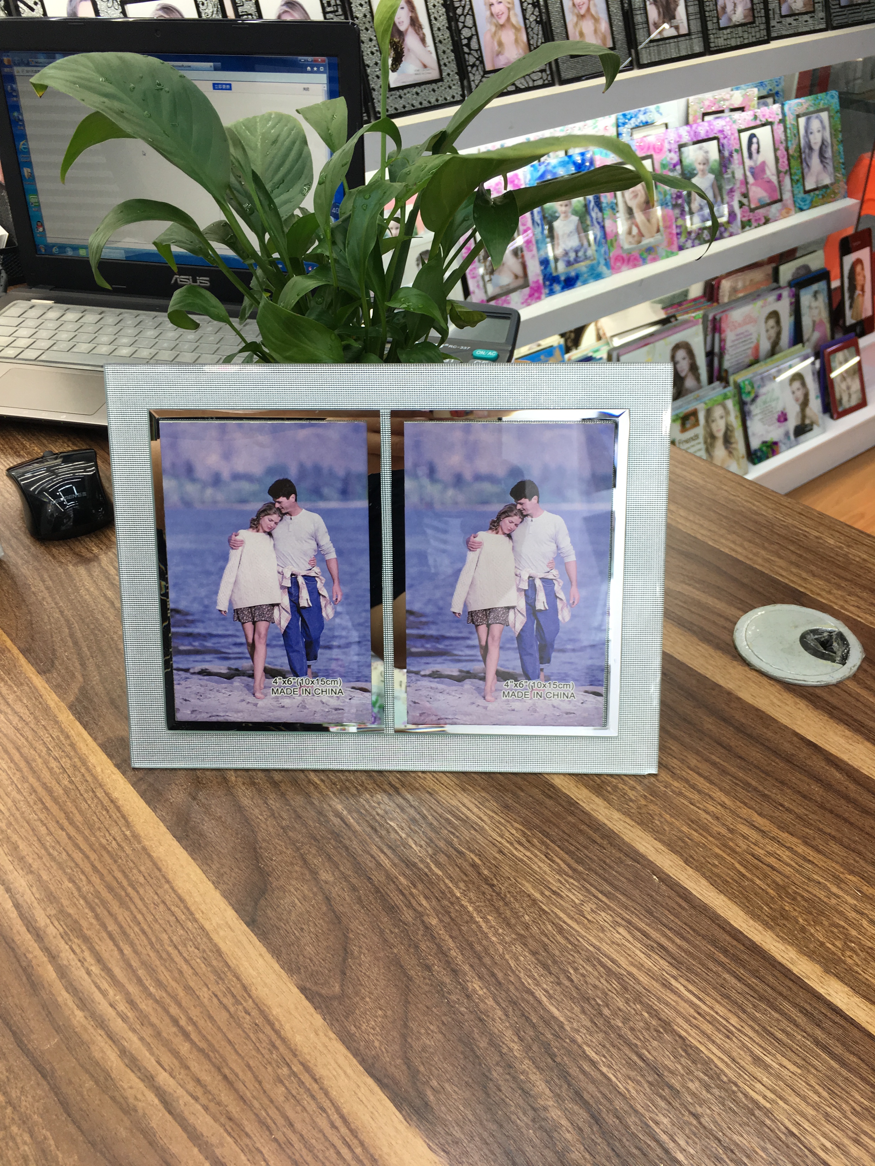 亚克力相框摆台透明水晶框挂墙12寸A3营业执照A4证书奖状裱框定制产品图