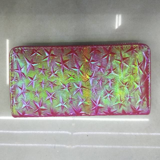 厂家直销时尚大众新颖休闲简约粉色女士钱包！