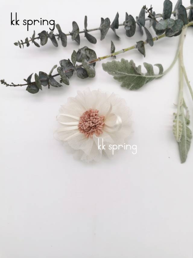 Open flowers: KKspring net yarn cutting flowers thumbnail