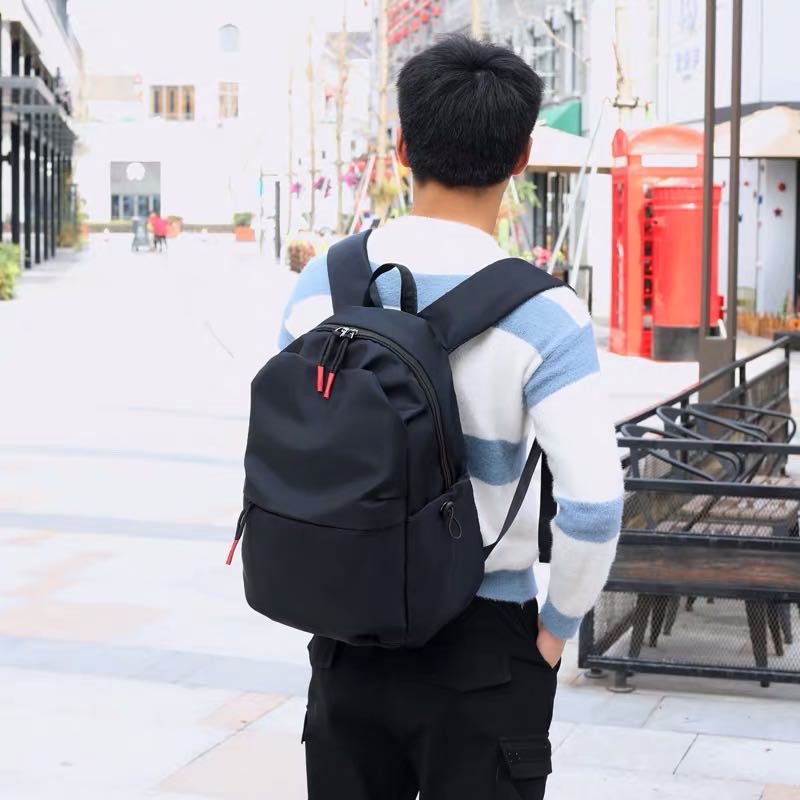 Backpack Women Fashion Trend College Student Schoolbag Female Korean Version Of High School Large Capacity Computer Bag Male Travel Backpack Specification drawing