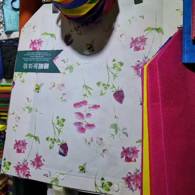 包装袋厂家直销现货批发来样订做印花款手提袋平口袋无纺布