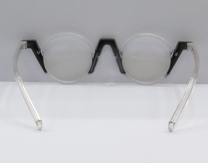 Student myopia glasses frame Flat light glasses, low-key and lightweight photography style, unisex OC Frameless 9805 Specification image