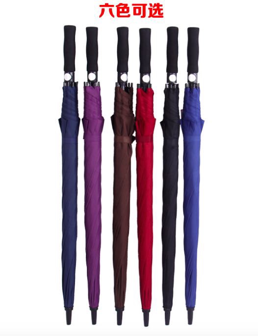 Popular fiber advertising umbrella straight pole umbrella manufacturers direct selling golf umbrella custom logo business umbrella thumbnail
