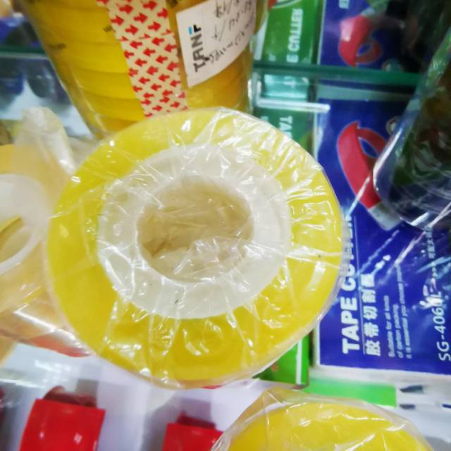 Small Office High Adhesive Transparent Tape Large Roll Sealing Tape Logistics Express Packaging Tape Wide Sealing Box With White Transparent Whole Box Batch details Picture