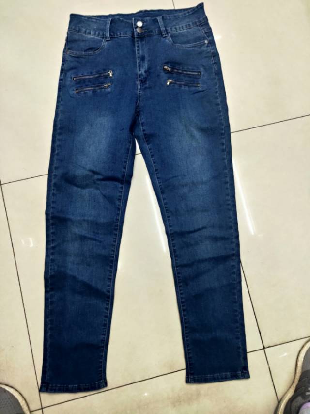 Summer jeans, men's straight-leg loose wide-leg trendy brand pants, men's Korean version