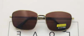 Wholesale square men's polarized sunglasses, Aviator sunglasses, fashionable sunglasses Specification image