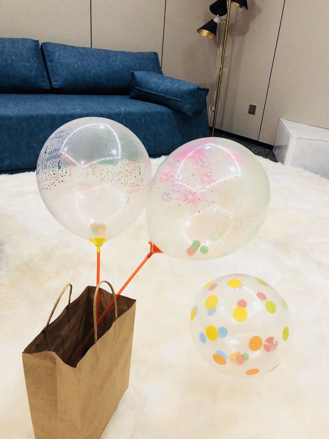 Wholesale of Mingquan flower bell balloons, latex balloons, festival, party and wedding decorations details Picture
