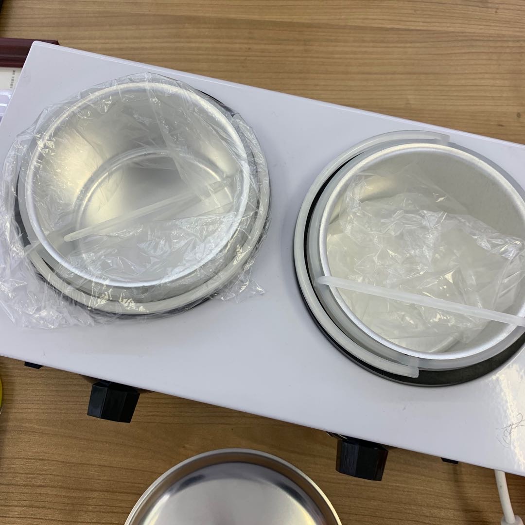 Kangxing wholesale Mini dual-furnace temperature-controlled hair removal machine and wax dissolving machine details Picture