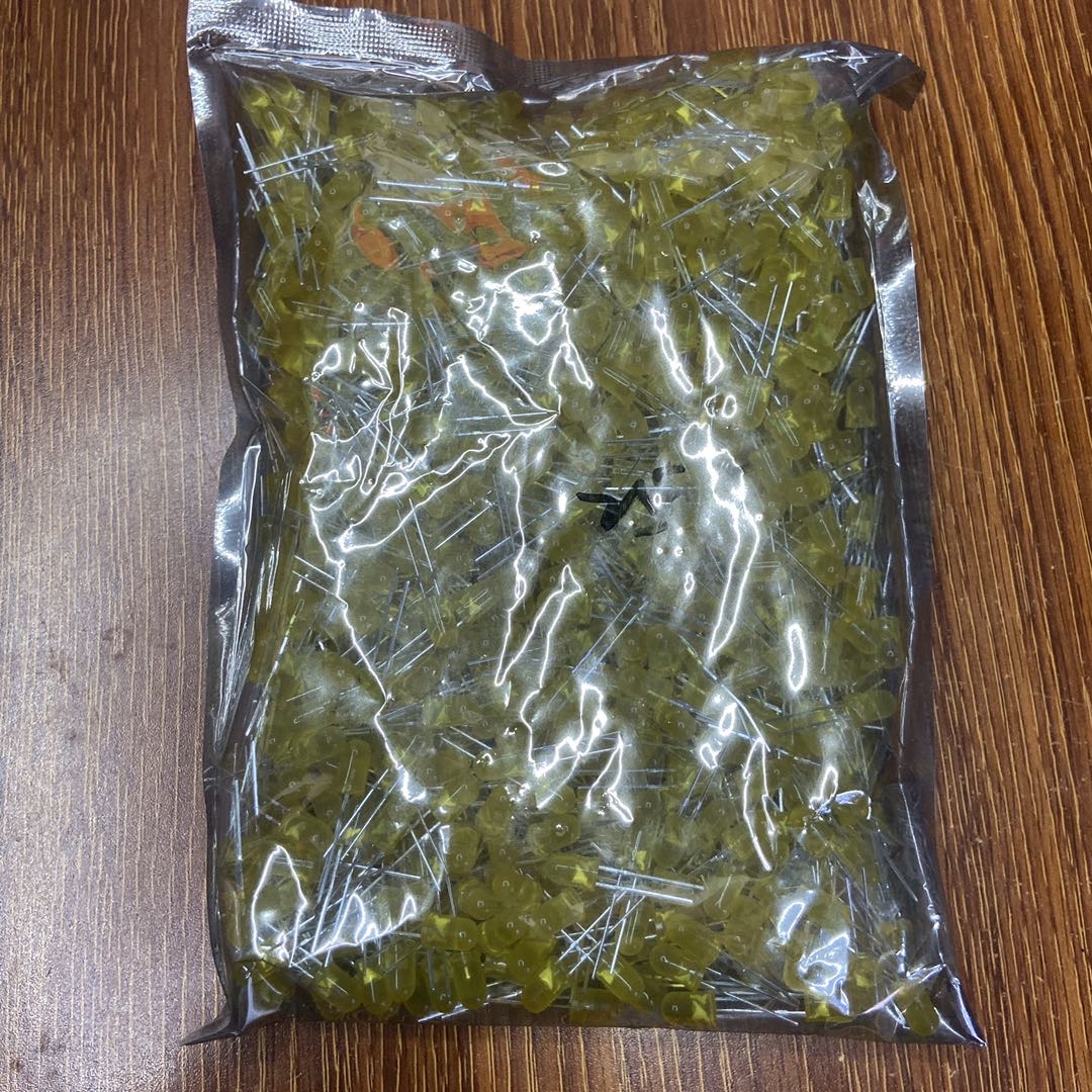 迷你DIY小灯泡儿童手工发光制作材料电池彩灯闪灯LED电子普通黄灯