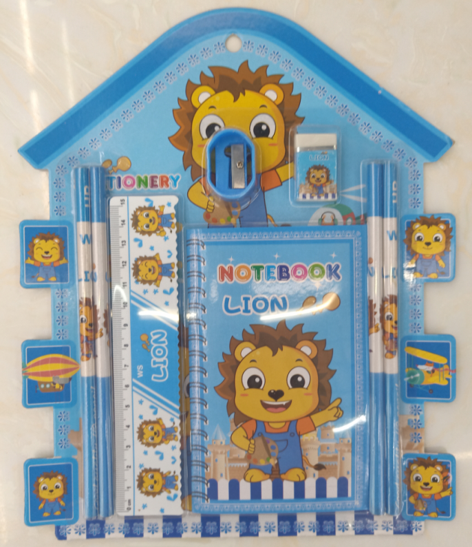 小房屋套装礼物卷笔刀文具套装小学生水彩笔组合套装儿童生日礼物