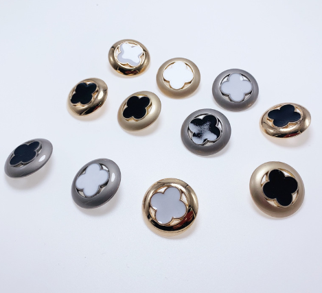 Shirt suit buttons, alloy coat buttons, decorative buttons