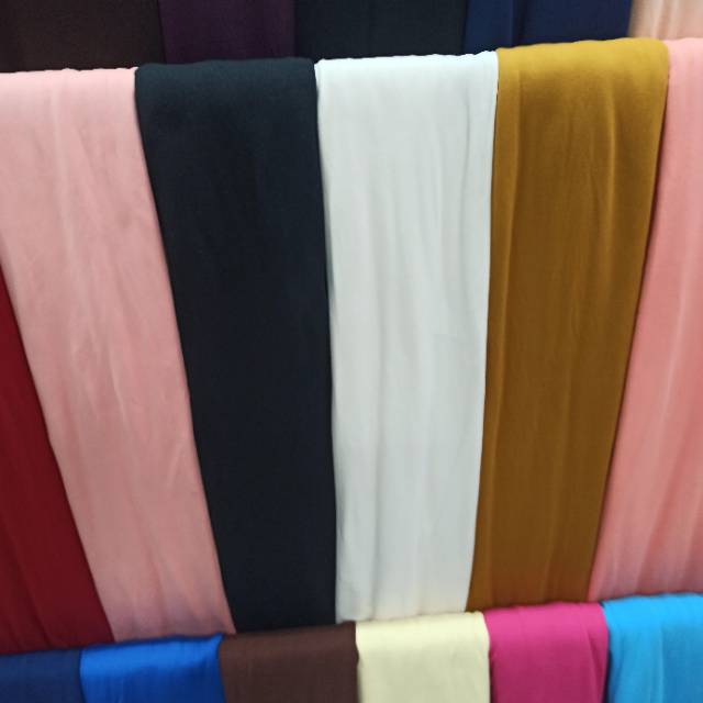 牛奶丝双磨布用于围巾服饰等面料多色可选