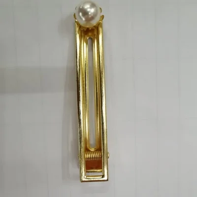 Foreign Trade Alloy Metal Matte Girls Hair Accessories Claw Clip Electroplating Clip Preserving Color Clip