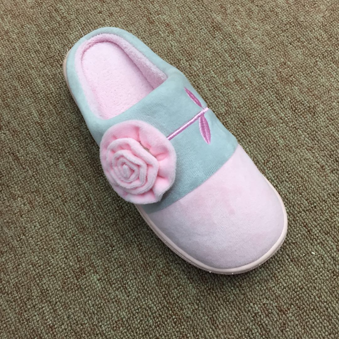 2020冬季居家室内保暖防水防滑厚底情侣拖鞋