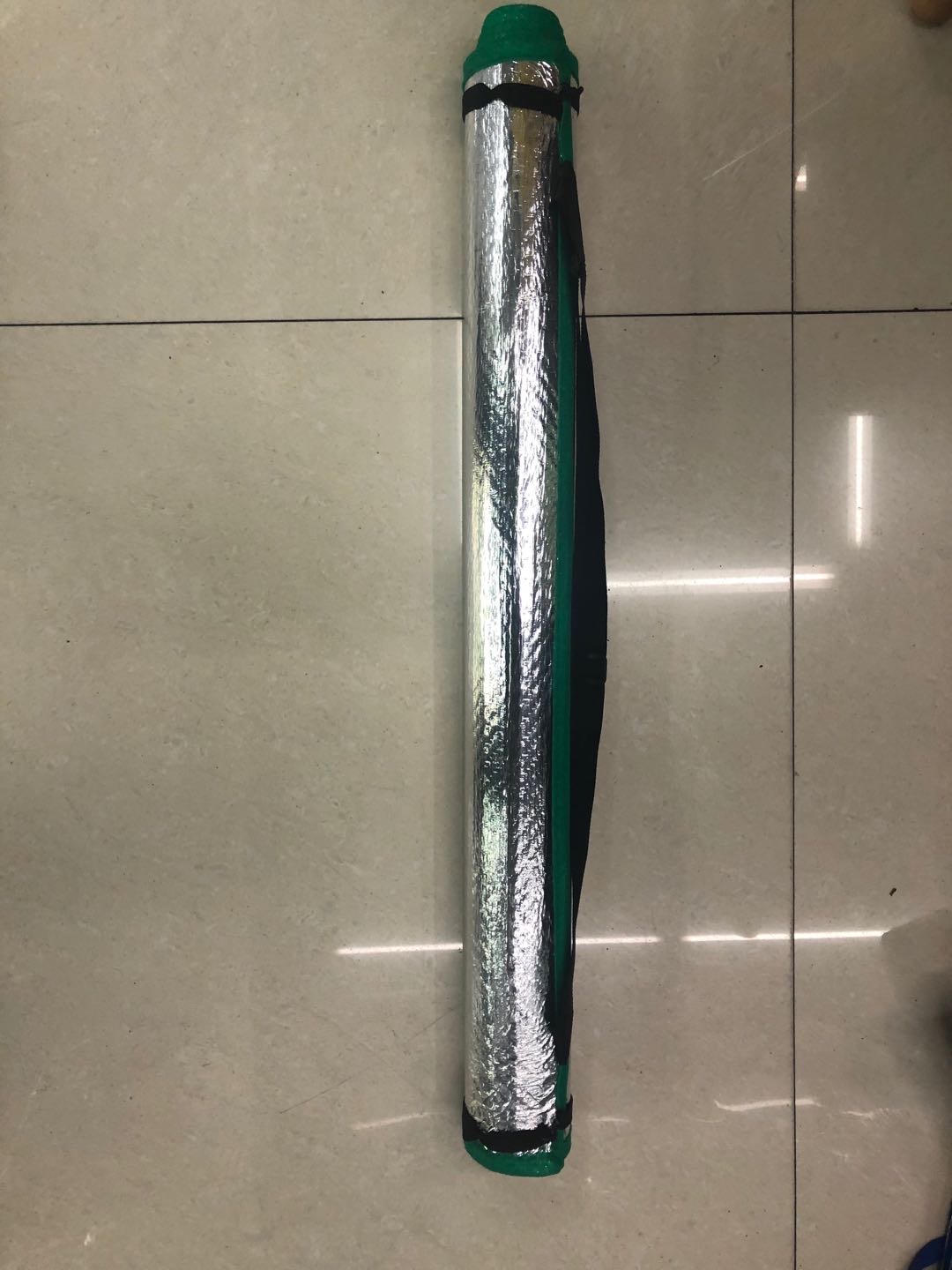Aluminum Film Mat With Back Strap 60*170 Portable Picnic Mat Camping Mat Specification drawing