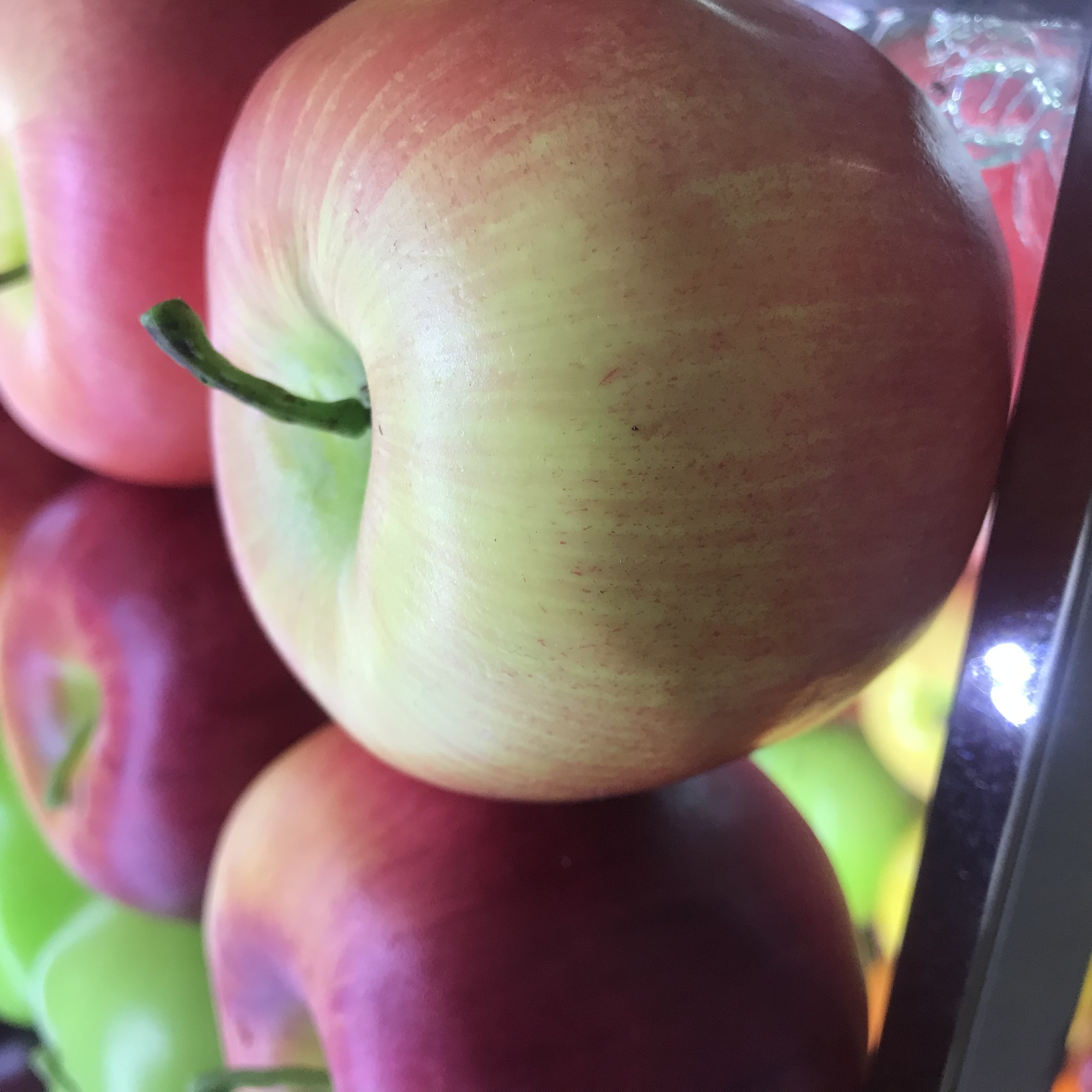 仿真水果红苹果绿苹果蛇果香梨雪梨橘子柠檬猕猴桃假水果室内装饰摆件细节图