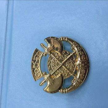 镂空徽章阿拉伯徽章金属徽章镀金徽章