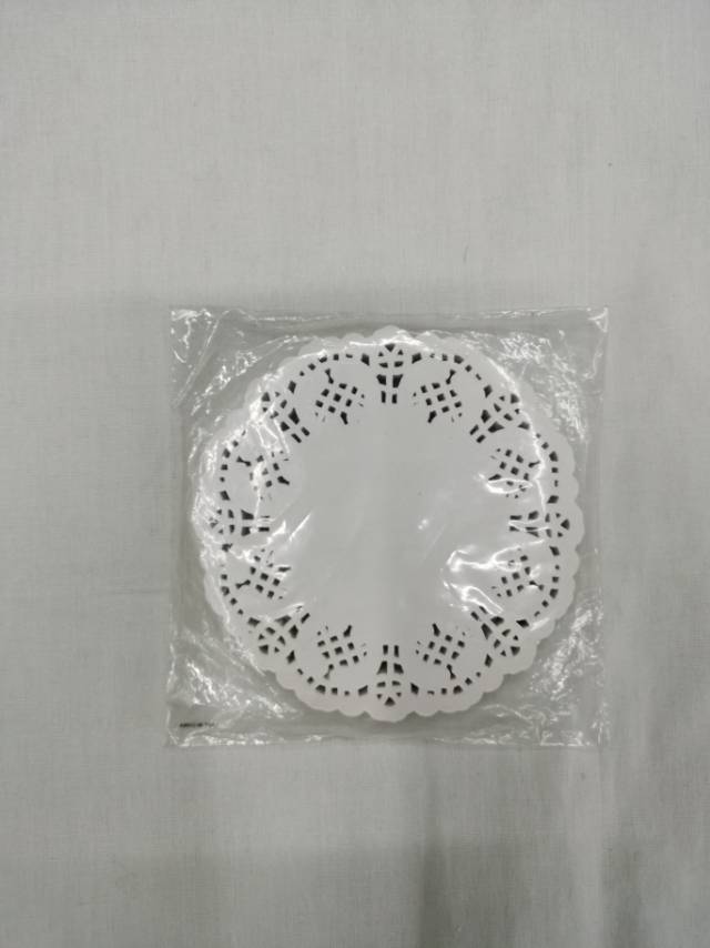 Lace Tray Paper Kitchen Blotting Paper Placemat Dessert Liner White Household Blue details Picture