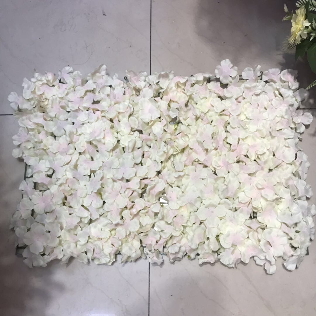 Artificial Flower Row Carpet Silk Flower Hydrangea Flower Row Arch Flower House Roman Pavilion Ceremony Pavilion Flower Catwalk Flower Wedding