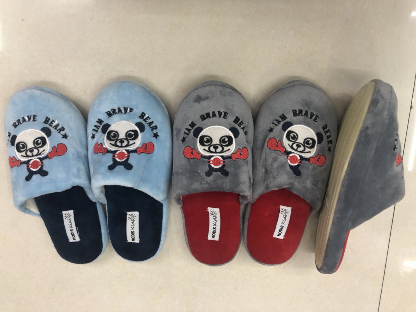 Ehang 2020 Tpr Bear Slippers For Children details Picture