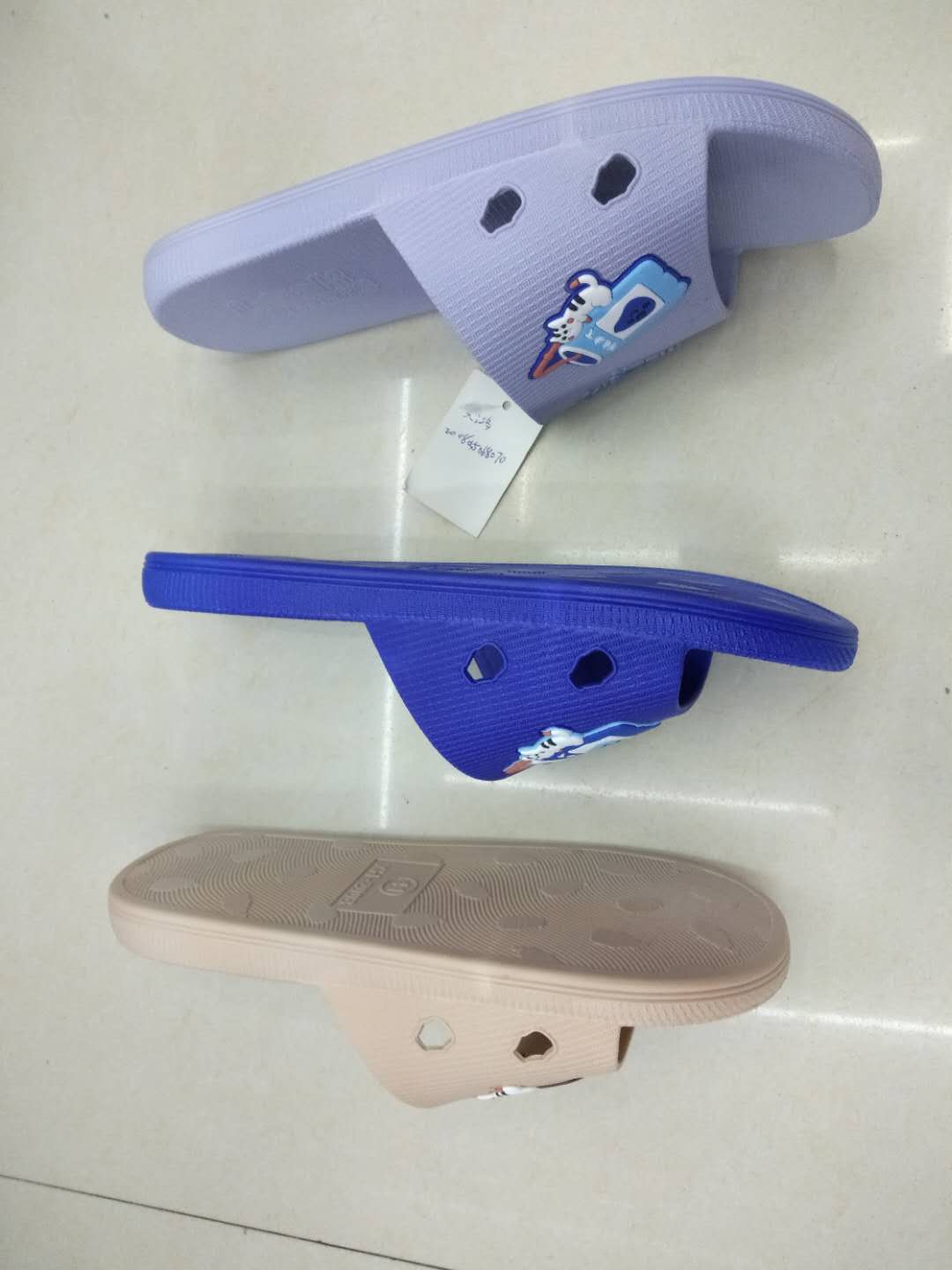 Anti-slip household bath anti-odor home couple cooling slippers for summer 2020 details Picture