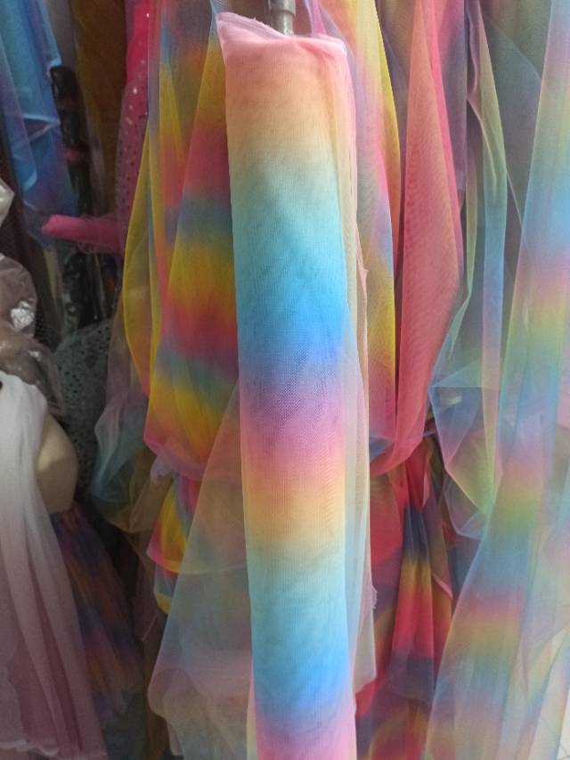 底布彩红布服装裙子娃娃工艺品装饰布料薄清凉