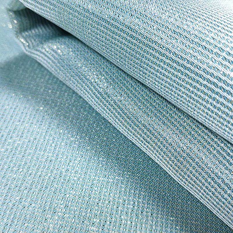 Gorgeous Gold And Silver Yarn-Dyed Crisp Dress Small Fresh Wedding Dress Fabric Specification drawing