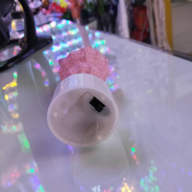 创意海螺硅胶小夜灯可充电卧室床头睡眠护眼拍拍感应台灯细节图