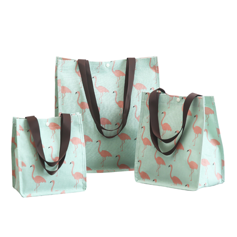 无纺布购物袋平口袋手提袋包装袋厂家直销现货批发来样订做产品图