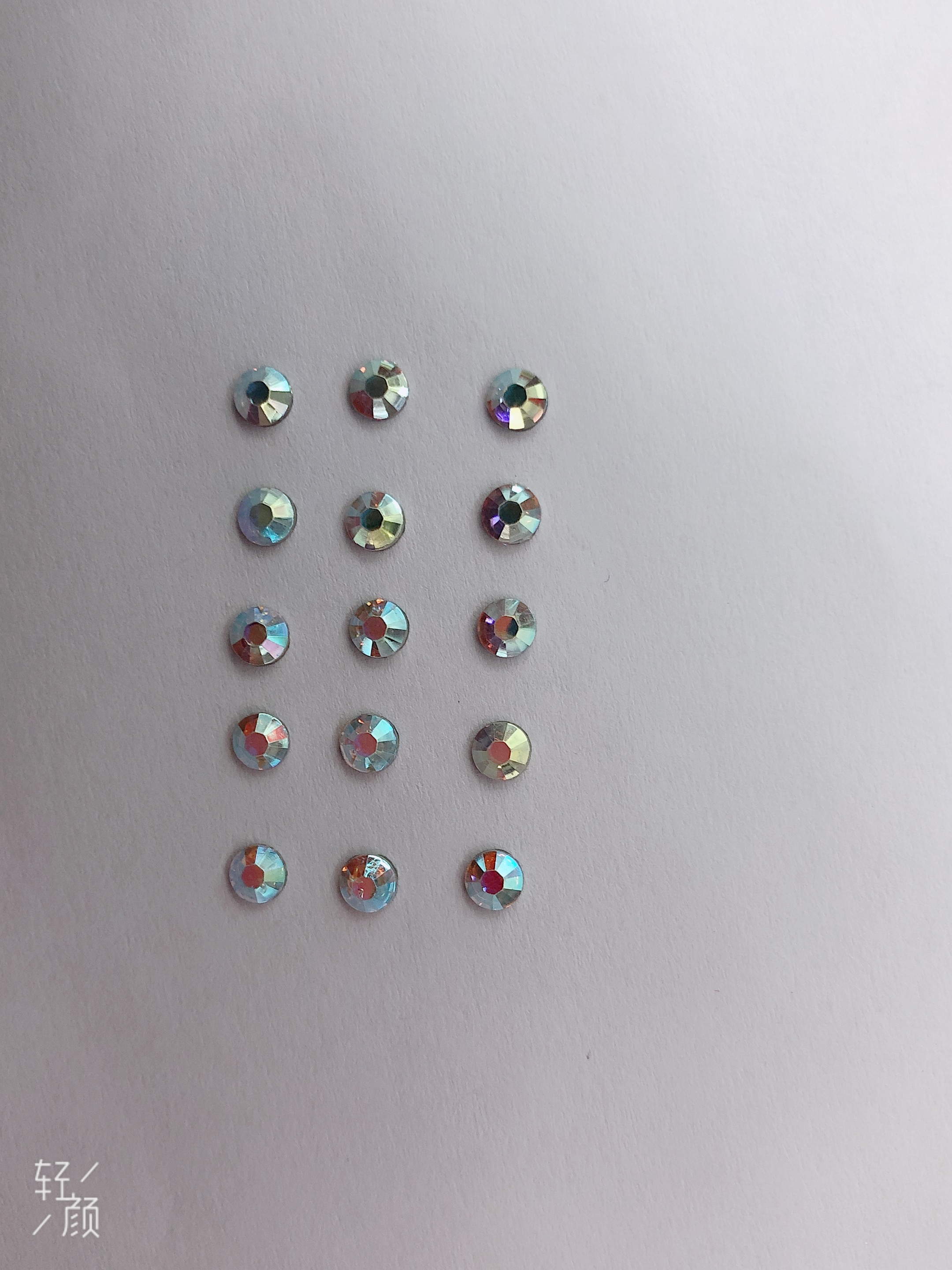 银底矿银SS20双面钻平底钻玻璃烫钻DIY钻