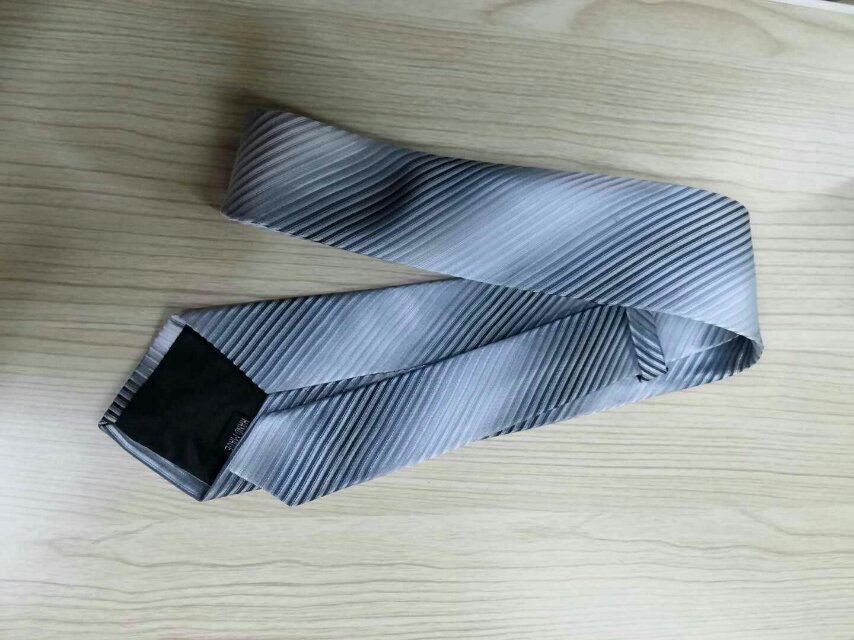 男士涤纶领带正装服饰领带新款潮流领带 批发细节图