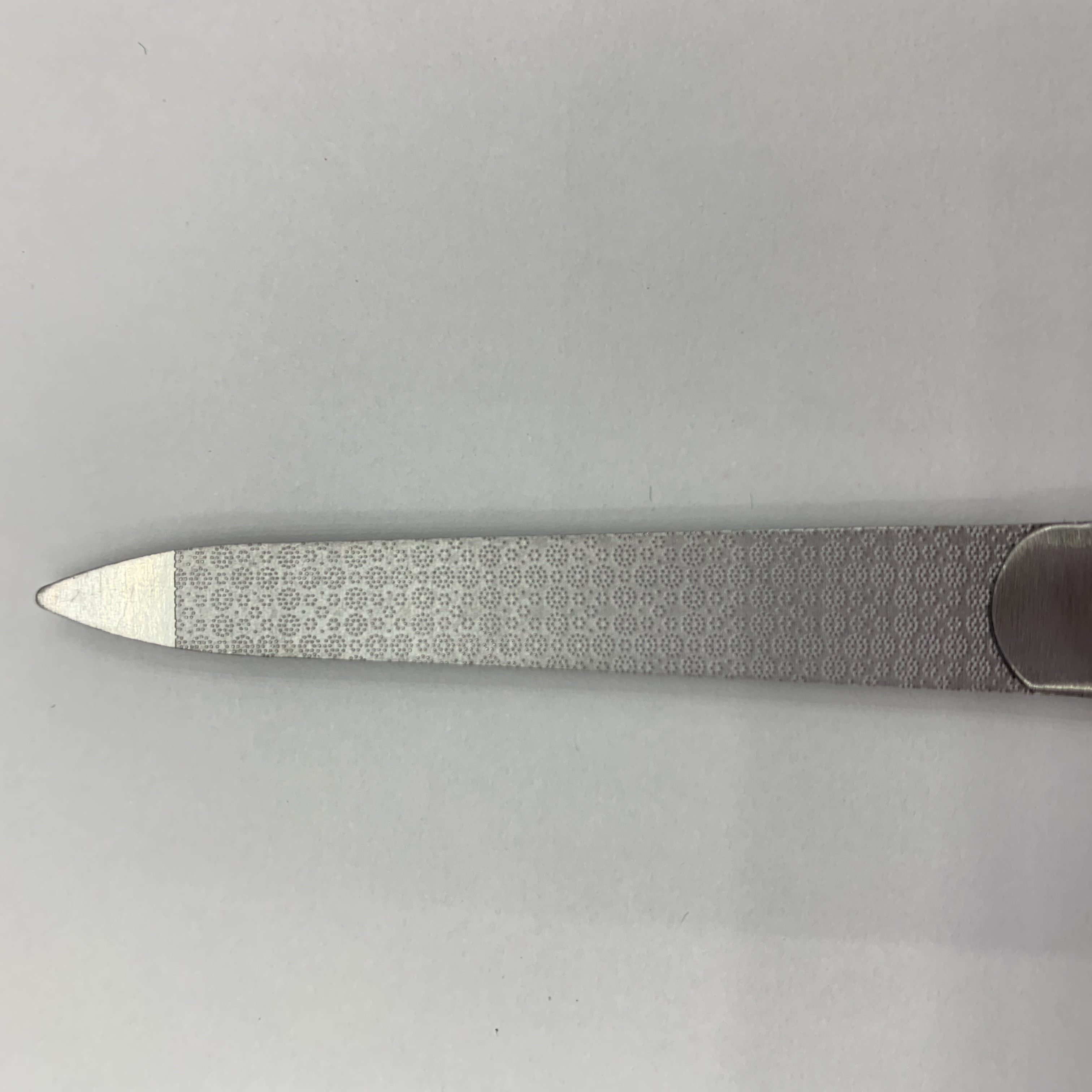 AC014 stainless steel nail files, nail sanding strips, nail rubbing strips, grinding strips, nail trimming details Picture