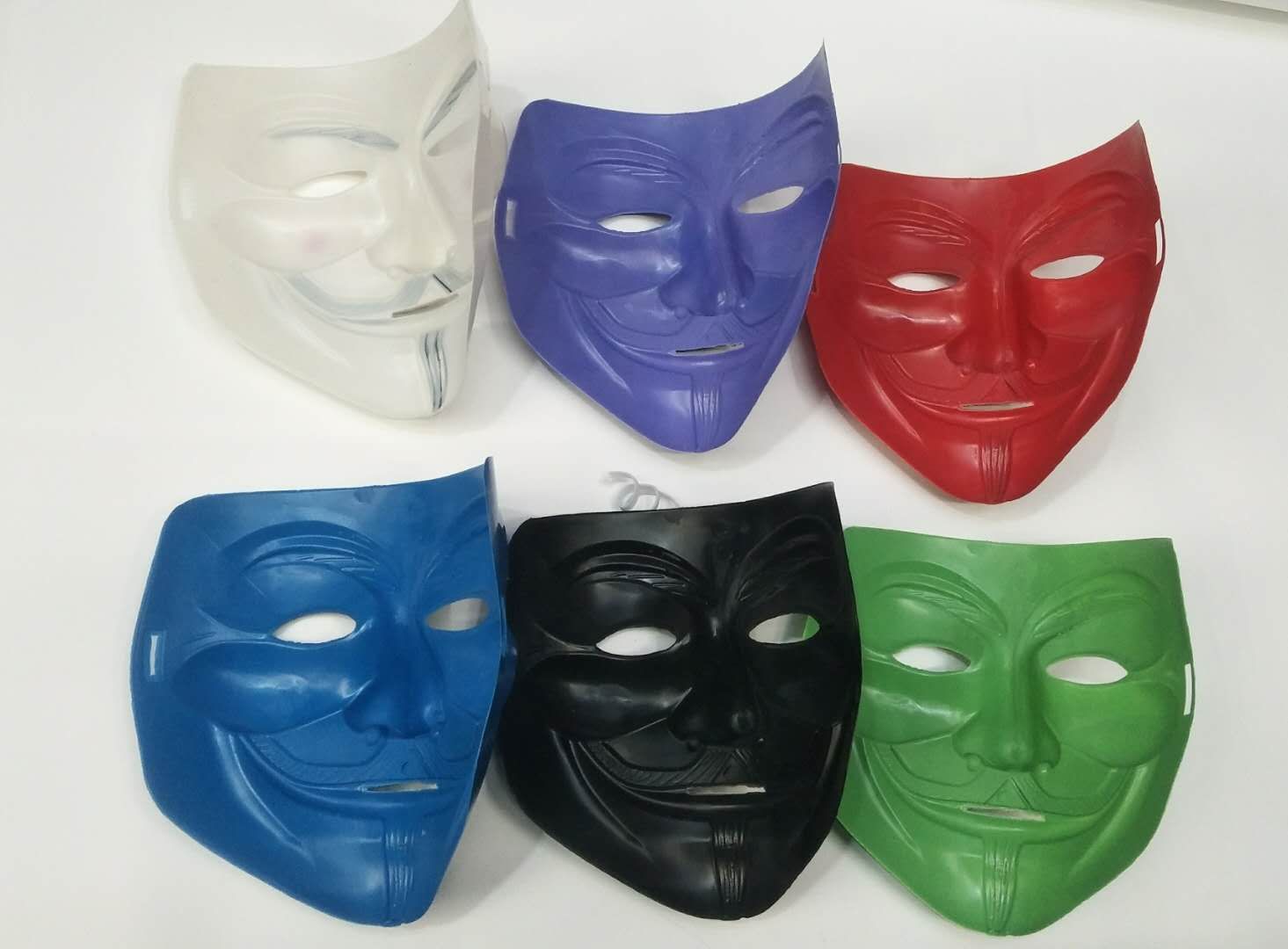 Bigote máscaras payasos fantasmas divertidos maquillaje accesorios halloween juguetes de pascua details Picture