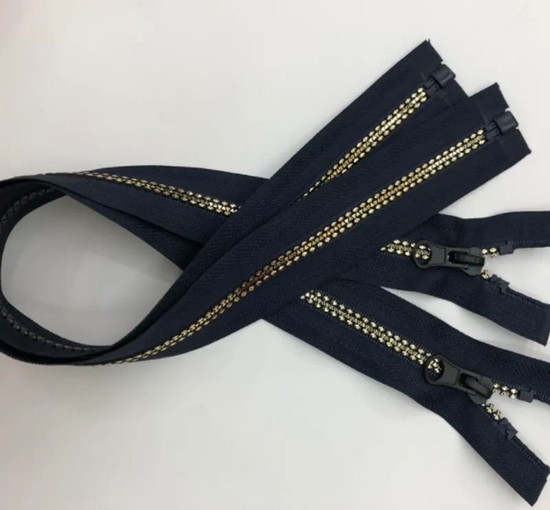 Metal Light Gold Closed Zipper Pocket Zipper Closed Tail Metal Zipper Casual Pants Metal Zipper Quality