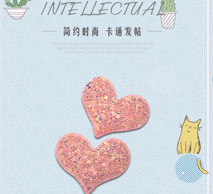 South Korea Direct Sales Of Cartoon Rabbit Cloth Stickers Flower Handmade Diy Clothing Accessories Decorative Patch Patch Patch Patch Cloth Specification drawing