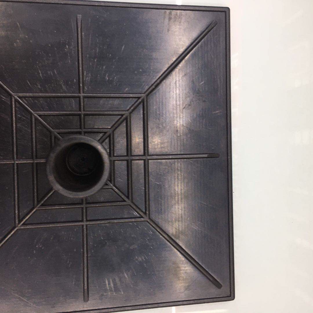 28×28正方形黑色塑料抹泥板瓦工瓦泥板泥工平抹子产品图